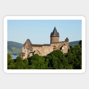 Stahleck Castle, Burg, Bacharach, Middle Rhine, Rhine Sticker